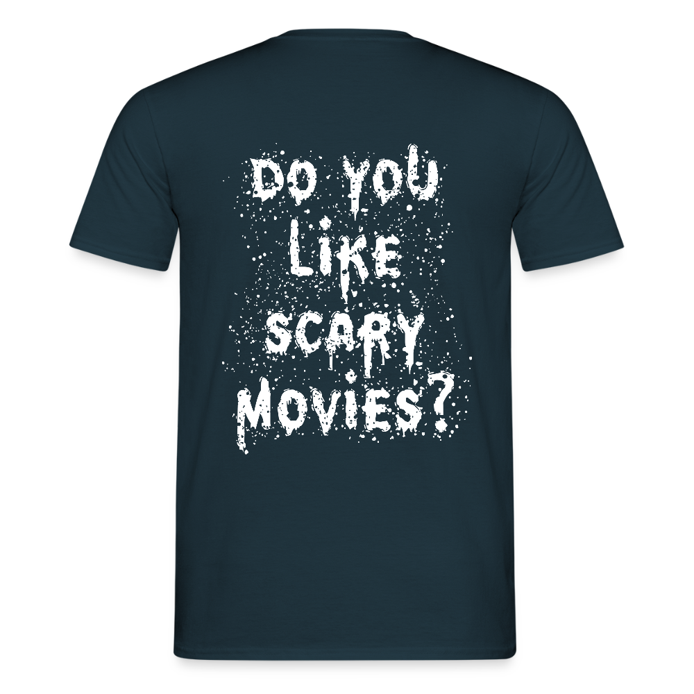 Scary movies Men's T-Shirt - navy