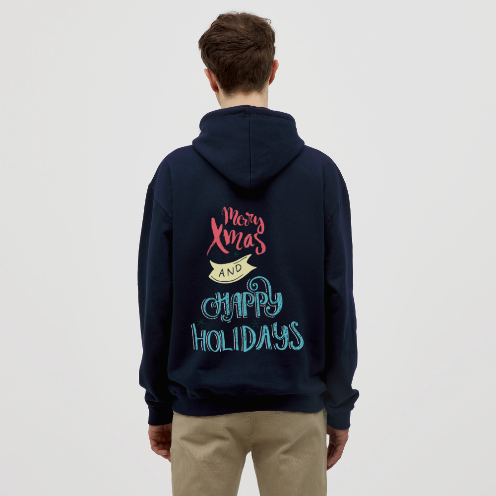 MerryChristmas Unisex Hoodie - navy
