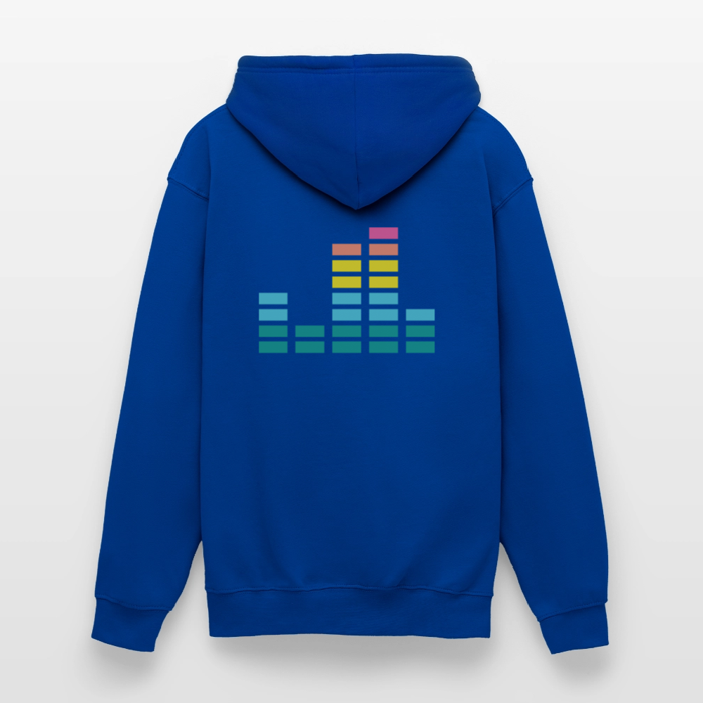 Equalizer Unisex Hoodie - bright royal