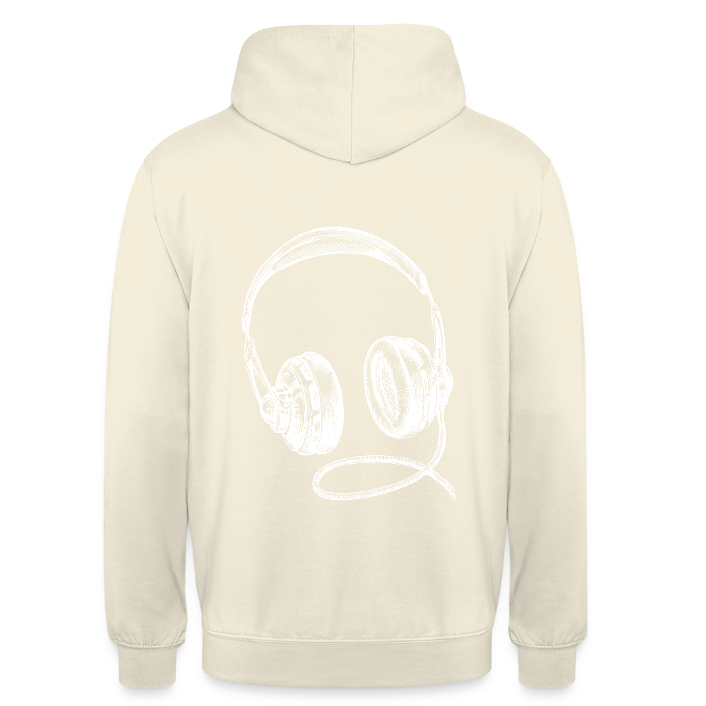 Headphones Unisex Hoodie - vanilla