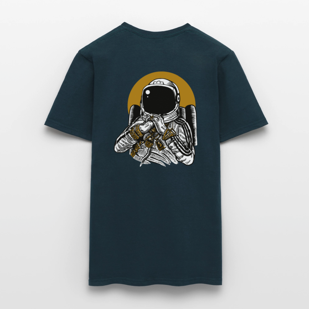 Space Dee Jay Men's T-Shirt - navy