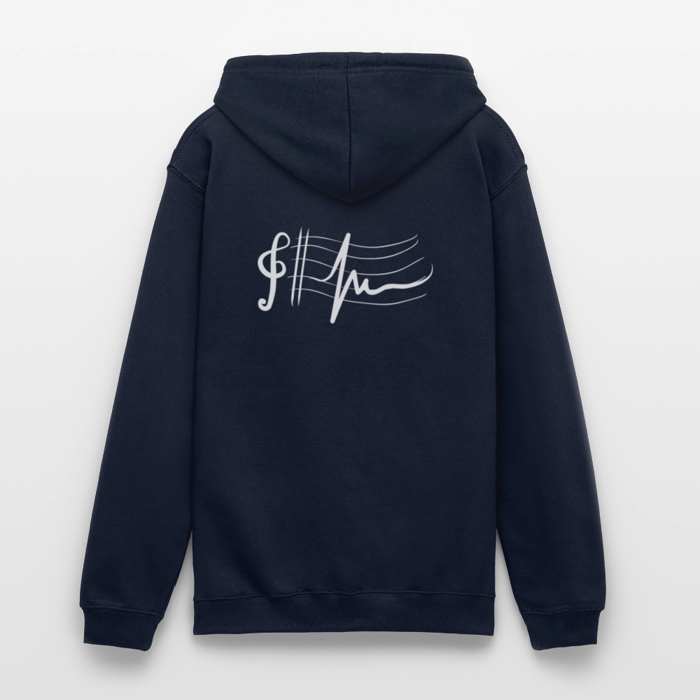 I love music Unisex Hoodie - navy