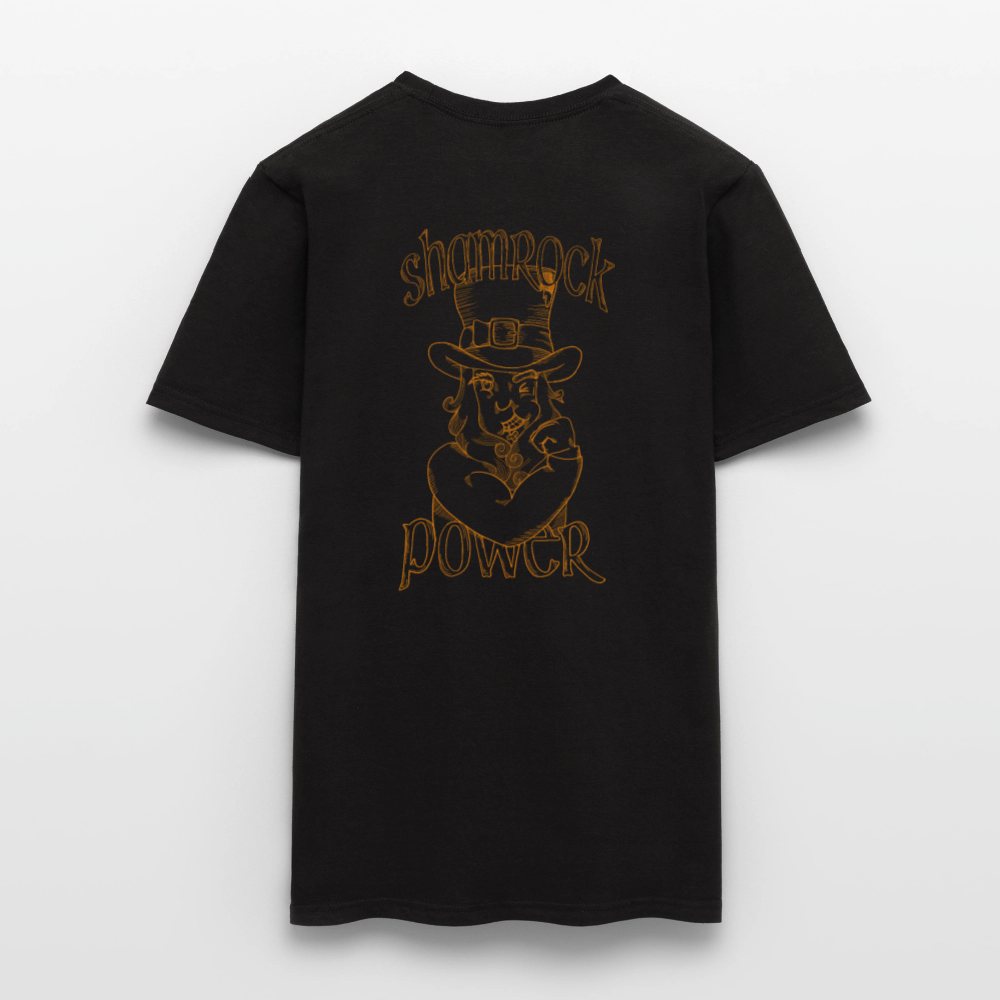 Shamrock power Men's T-Shirt - black