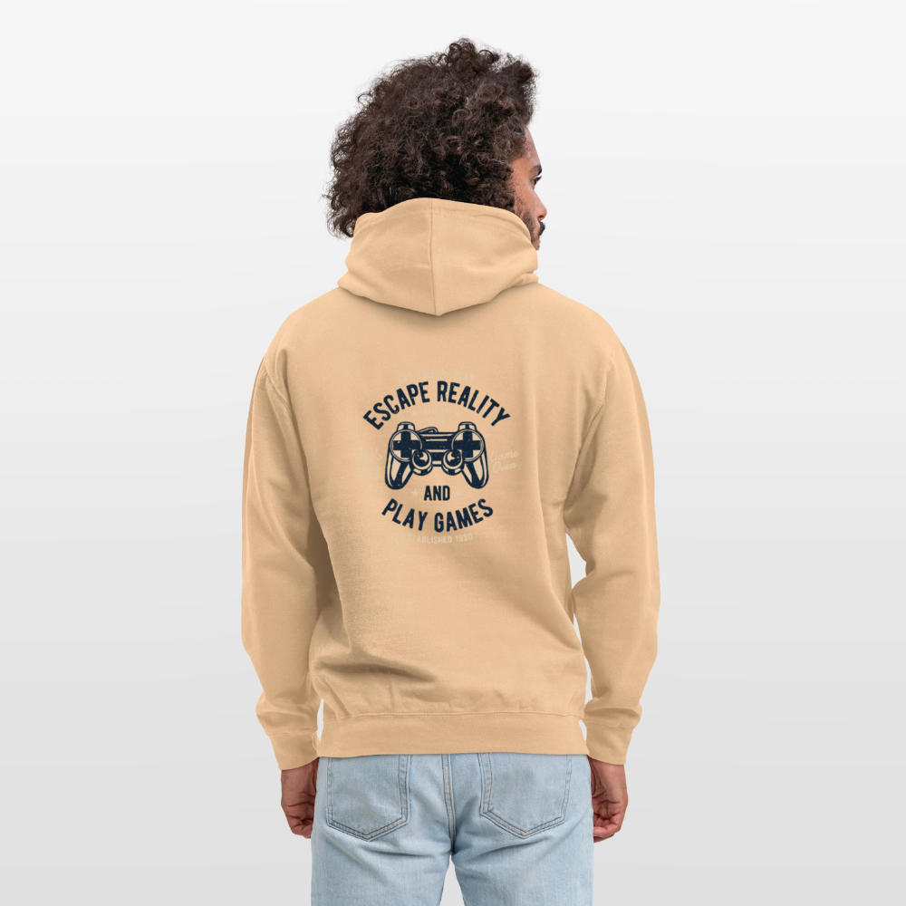 Escape Reality Unisex Hoodie - peach