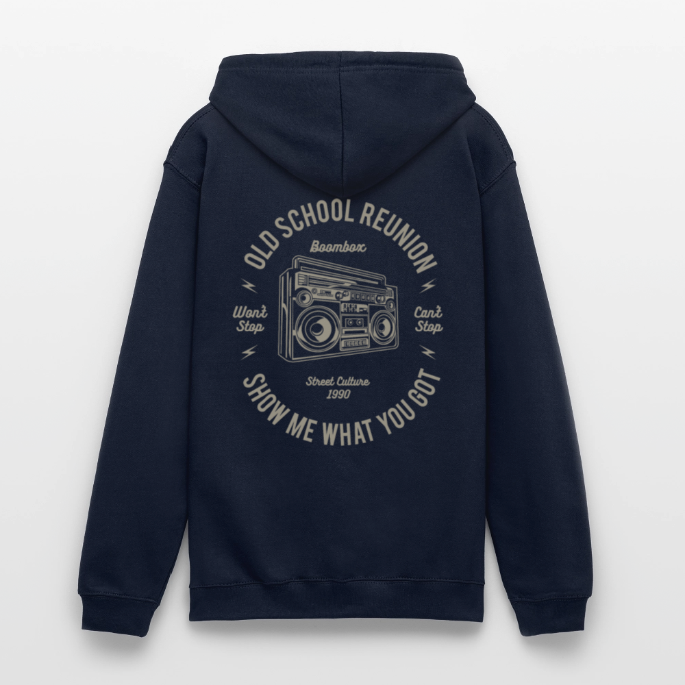 Old school reunion Unisex Hoodie - navy