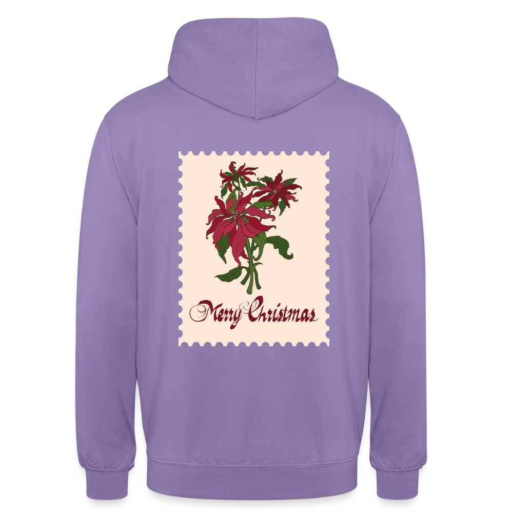 Merry Christmas Unisex Hoodie - lavender