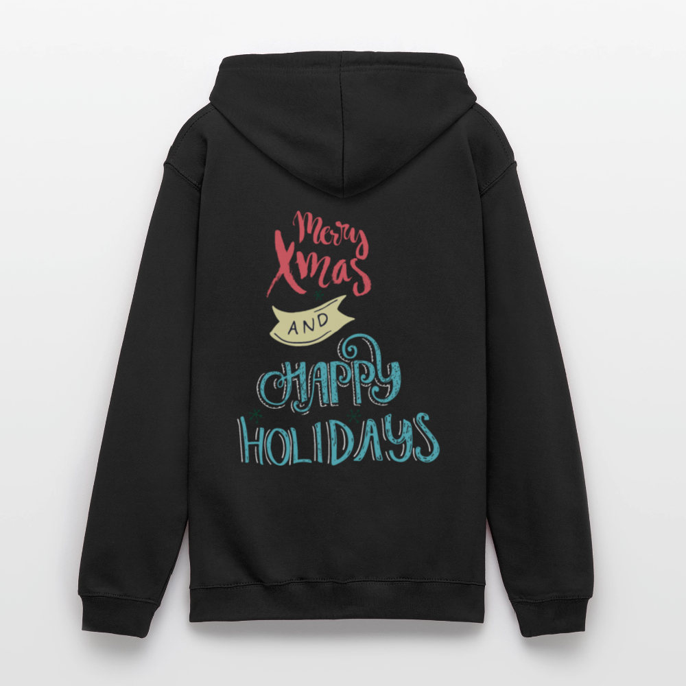 MerryChristmas Unisex Hoodie - black