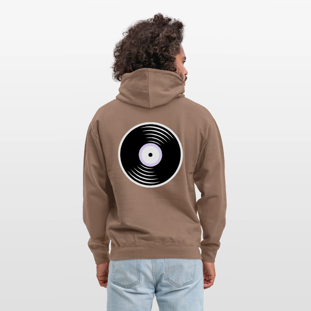 Vinyl Unisex Hoodie - mocha