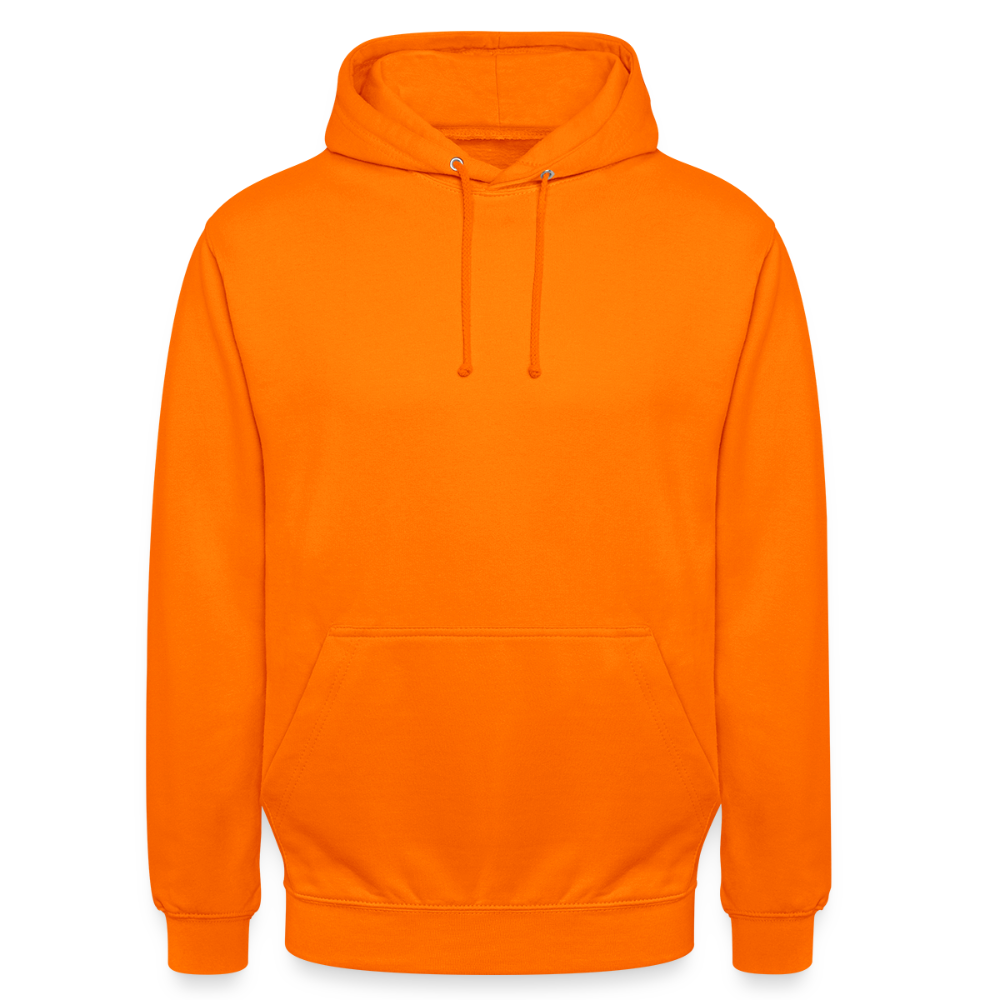 Christmas Bear Unisex Hoodie - orange