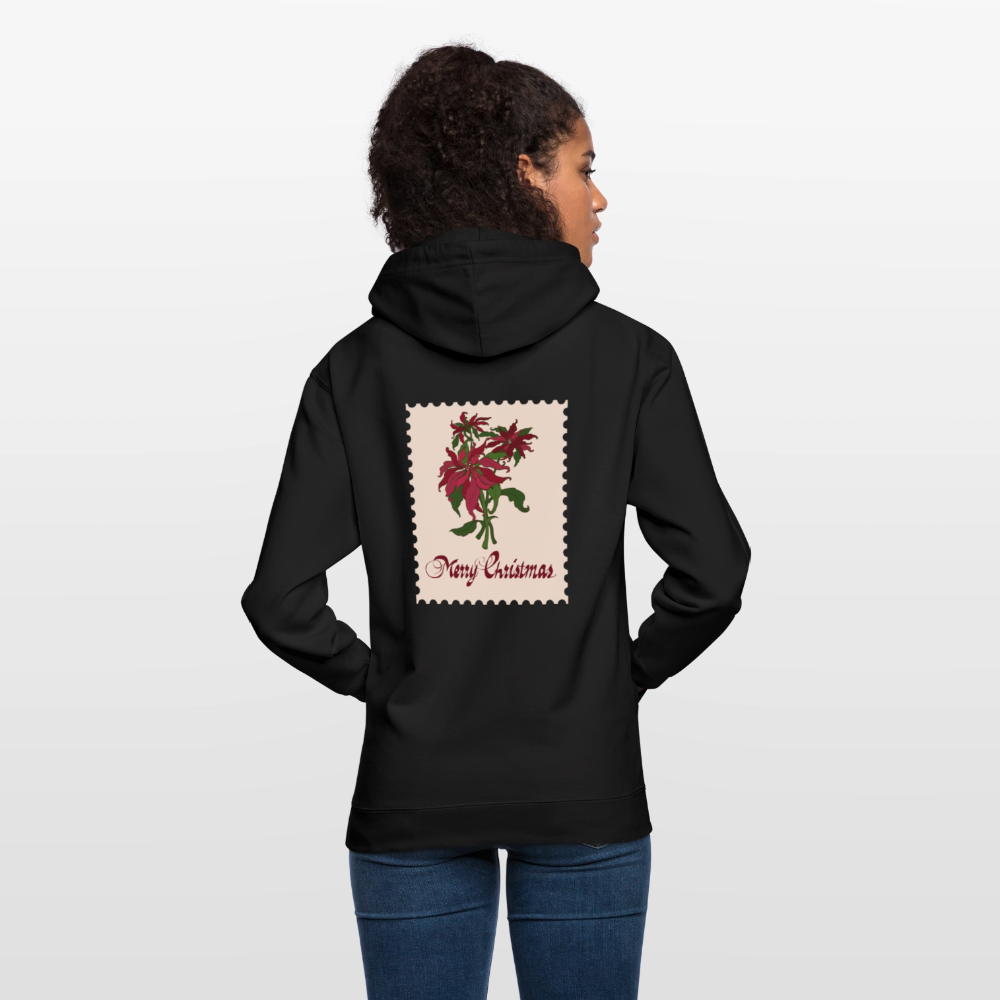 Merry Christmas Unisex Hoodie - black